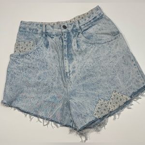 Vintage breaker Jeans shorts